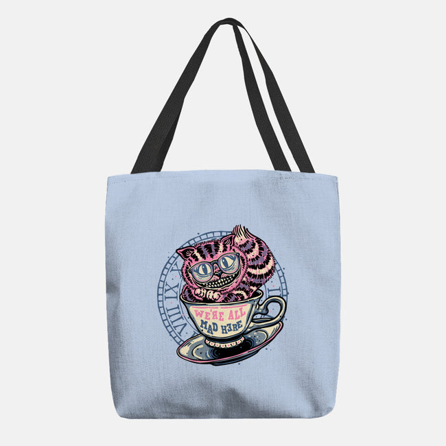 Mad Tea Cup-None-Basic Tote-Bag-glitchygorilla