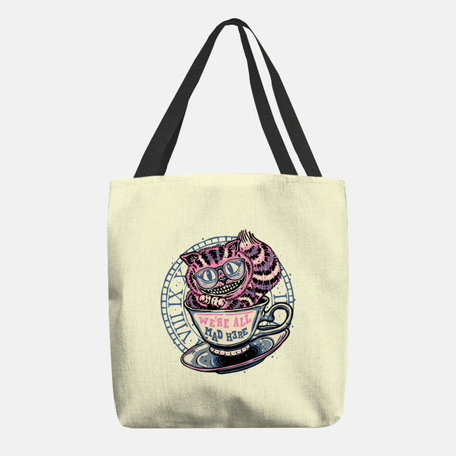 Mad Tea Cup-None-Basic Tote-Bag-glitchygorilla