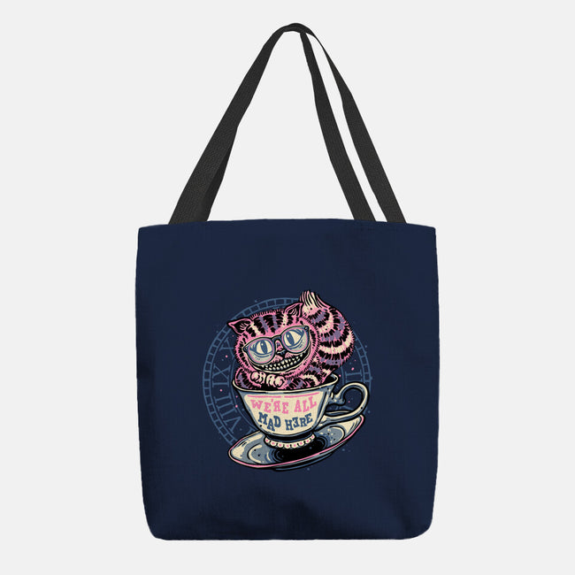 Mad Tea Cup-None-Basic Tote-Bag-glitchygorilla