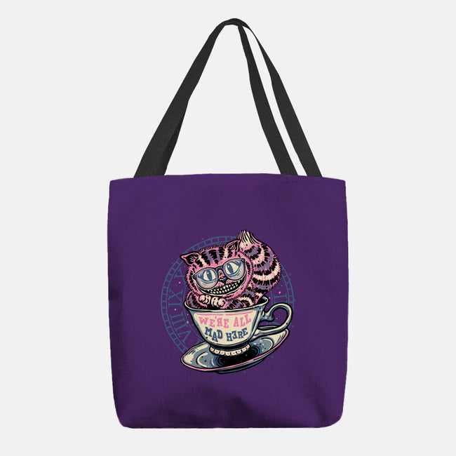 Mad Tea Cup-None-Basic Tote-Bag-glitchygorilla
