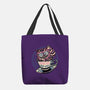 Mad Tea Cup-None-Basic Tote-Bag-glitchygorilla