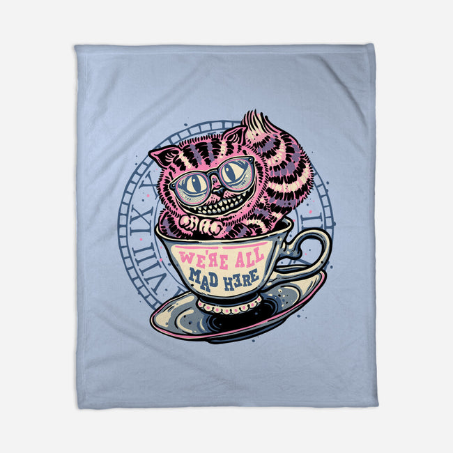 Mad Tea Cup-None-Fleece-Blanket-glitchygorilla