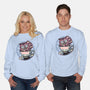 Mad Tea Cup-Unisex-Crew Neck-Sweatshirt-glitchygorilla
