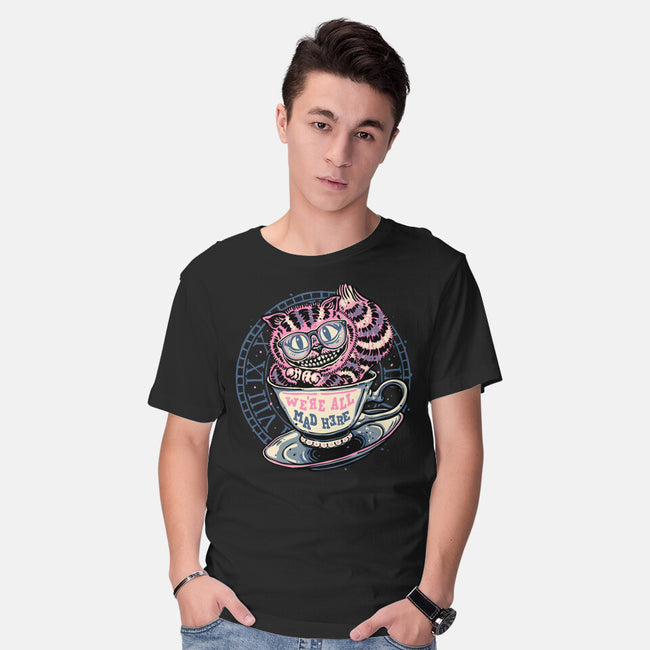 Mad Tea Cup-Mens-Basic-Tee-glitchygorilla