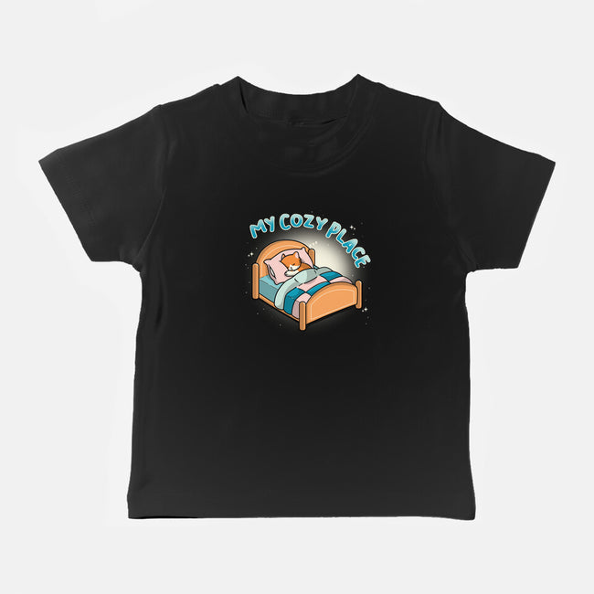 My Cozy Place-Baby-Basic-Tee-Freecheese