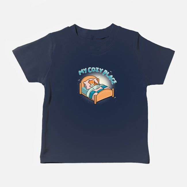 My Cozy Place-Baby-Basic-Tee-Freecheese