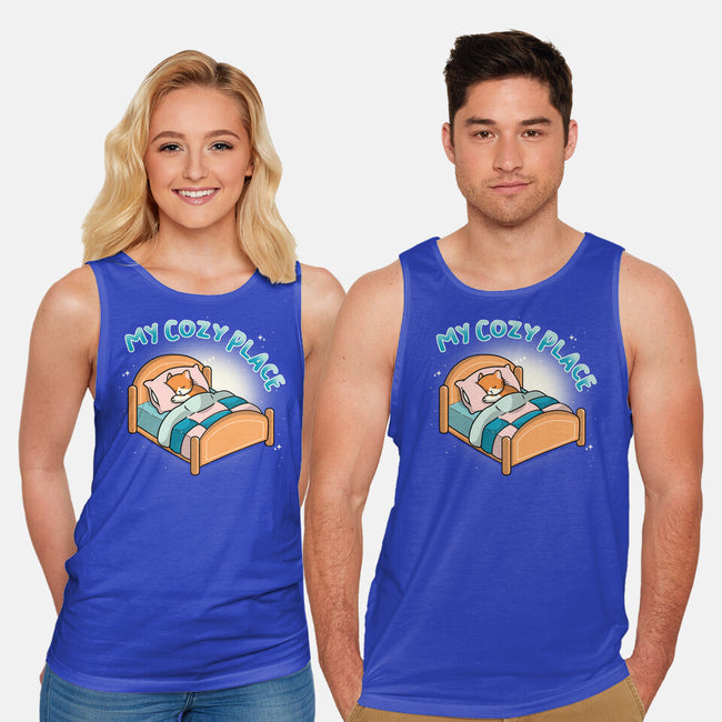 My Cozy Place-Unisex-Basic-Tank-Freecheese