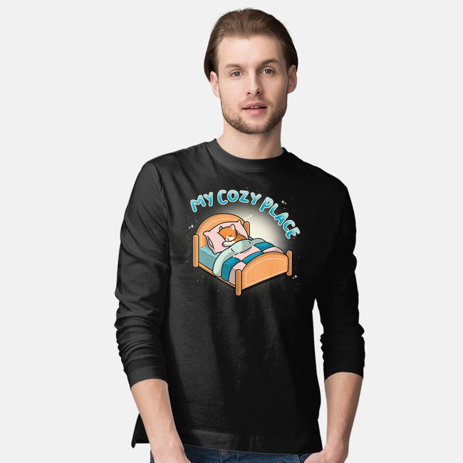 My Cozy Place-Mens-Long Sleeved-Tee-Freecheese