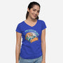 My Cozy Place-Womens-V-Neck-Tee-Freecheese