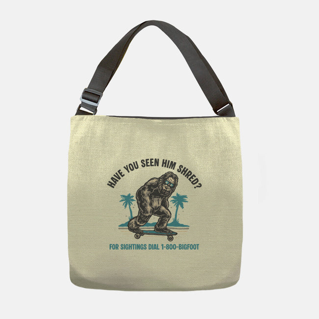 Have You Seen Him Shred-None-Adjustable Tote-Bag-glitchygorilla
