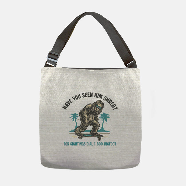 Have You Seen Him Shred-None-Adjustable Tote-Bag-glitchygorilla