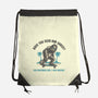 Have You Seen Him Shred-None-Drawstring-Bag-glitchygorilla