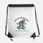 Have You Seen Him Shred-None-Drawstring-Bag-glitchygorilla