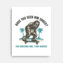 Have You Seen Him Shred-None-Stretched-Canvas-glitchygorilla