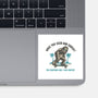 Have You Seen Him Shred-None-Glossy-Sticker-glitchygorilla