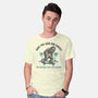Have You Seen Him Shred-Mens-Basic-Tee-glitchygorilla