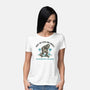 Have You Seen Him Shred-Womens-Basic-Tee-glitchygorilla