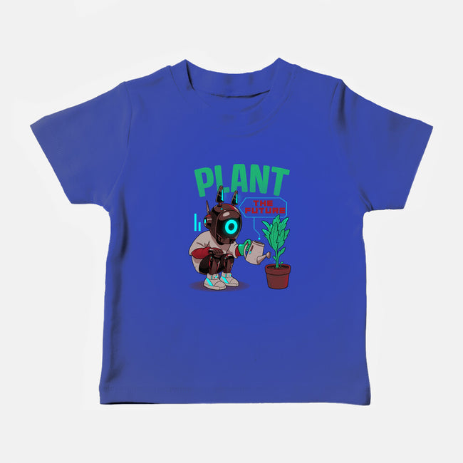 Plant The Future-Baby-Basic-Tee-Bruno Mota