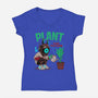 Plant The Future-Womens-V-Neck-Tee-Bruno Mota