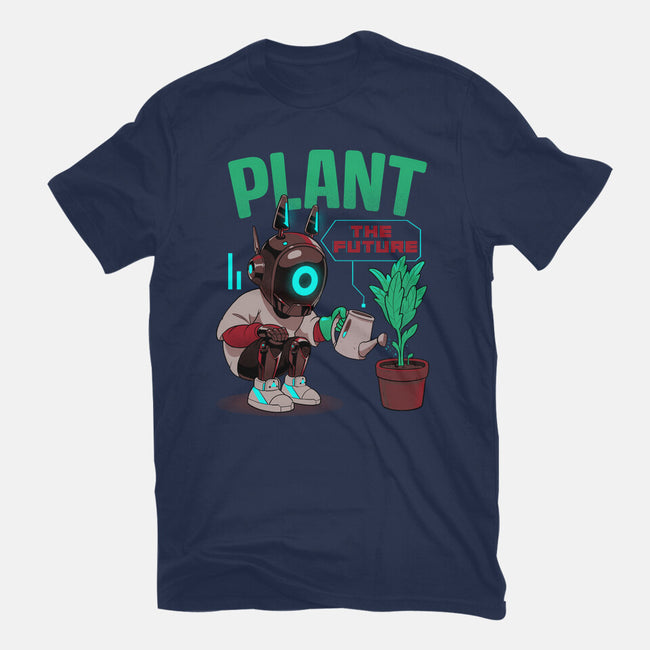 Plant The Future-Womens-Fitted-Tee-Bruno Mota