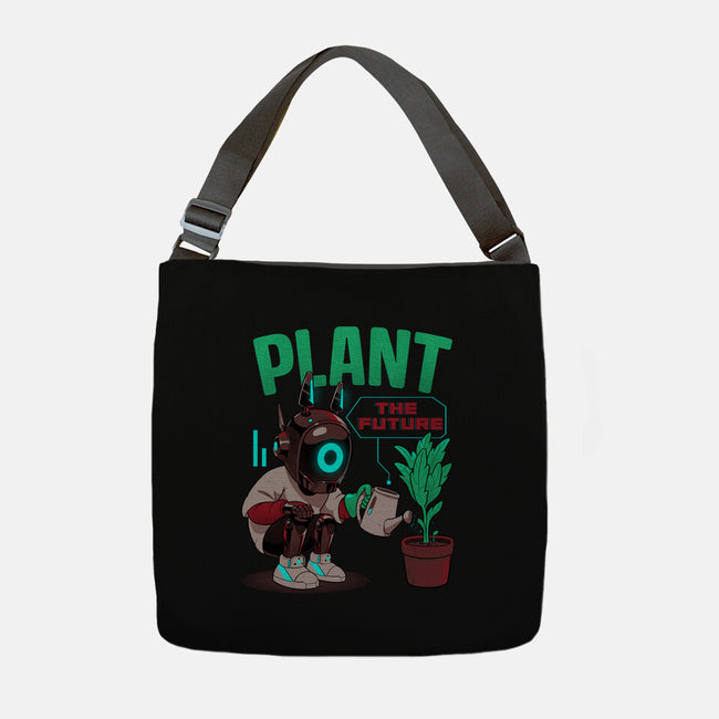 Plant The Future-None-Adjustable Tote-Bag-Bruno Mota