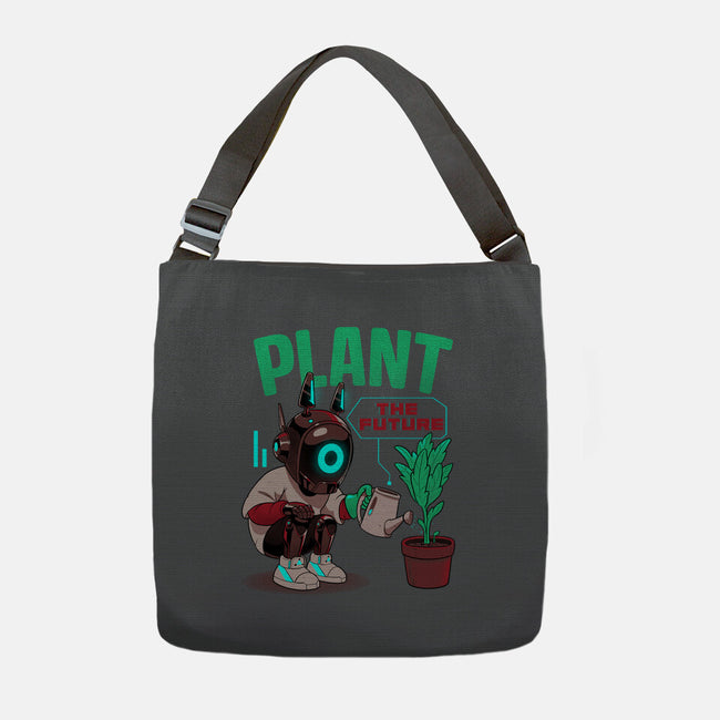 Plant The Future-None-Adjustable Tote-Bag-Bruno Mota