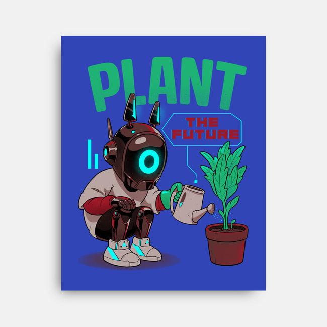 Plant The Future-None-Stretched-Canvas-Bruno Mota