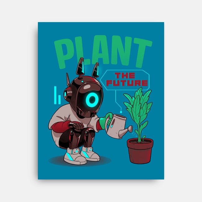 Plant The Future-None-Stretched-Canvas-Bruno Mota