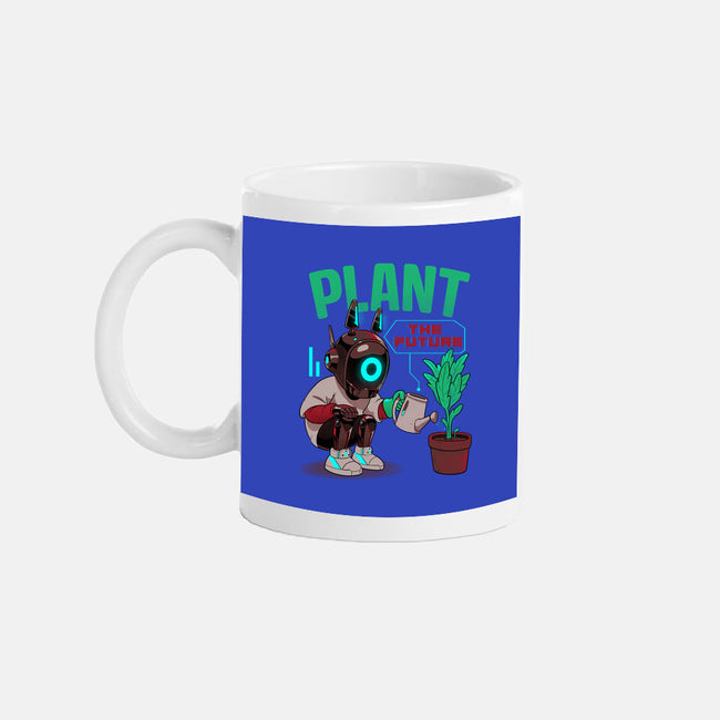 Plant The Future-None-Mug-Drinkware-Bruno Mota