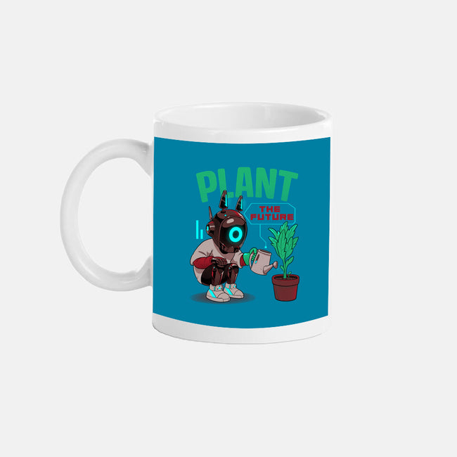 Plant The Future-None-Mug-Drinkware-Bruno Mota