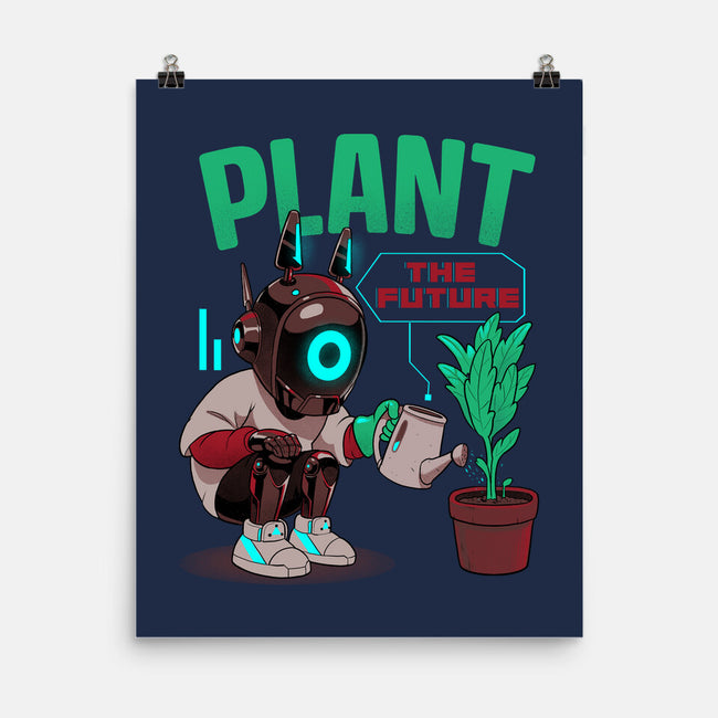 Plant The Future-None-Matte-Poster-Bruno Mota