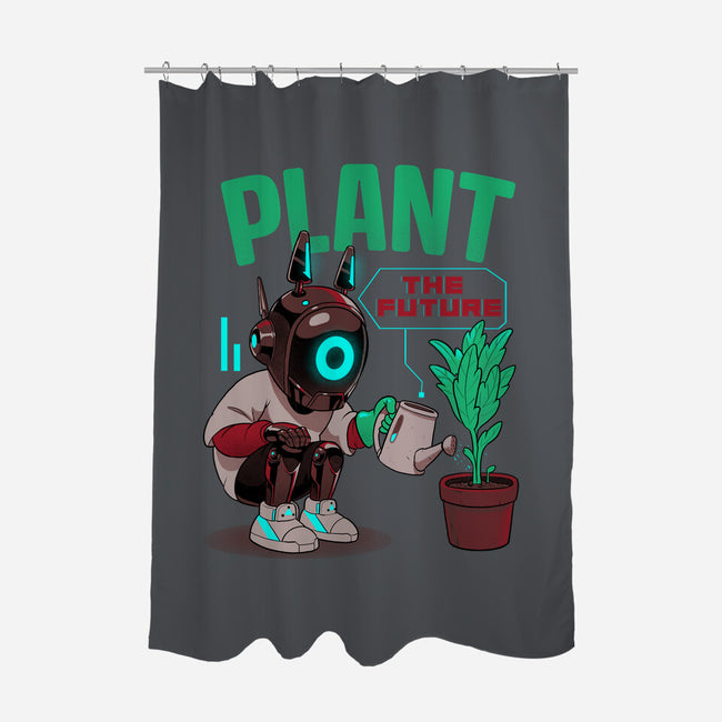 Plant The Future-None-Polyester-Shower Curtain-Bruno Mota