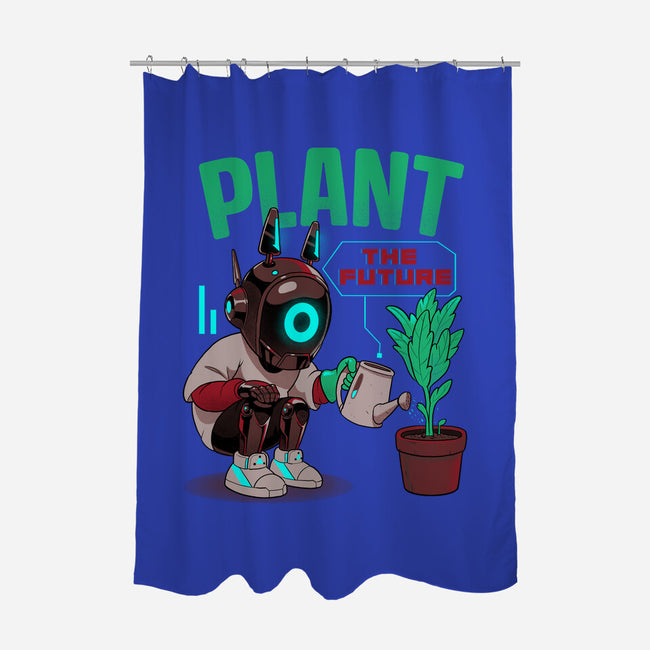 Plant The Future-None-Polyester-Shower Curtain-Bruno Mota