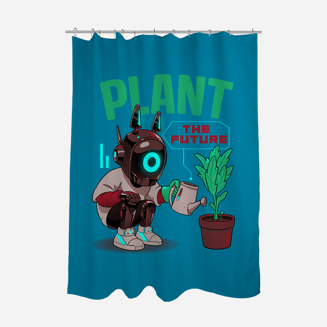 Plant The Future-None-Polyester-Shower Curtain-Bruno Mota