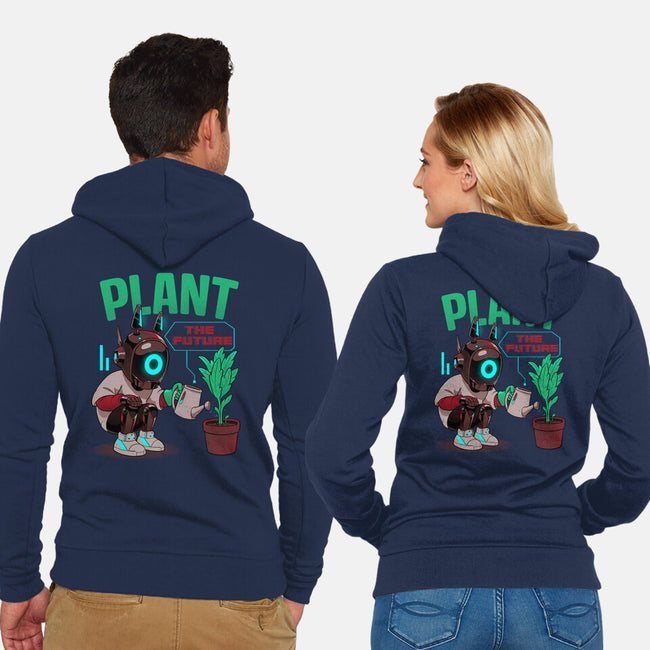 Plant The Future-Unisex-Zip-Up-Sweatshirt-Bruno Mota