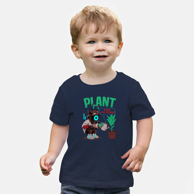 Plant The Future-Baby-Basic-Tee-Bruno Mota
