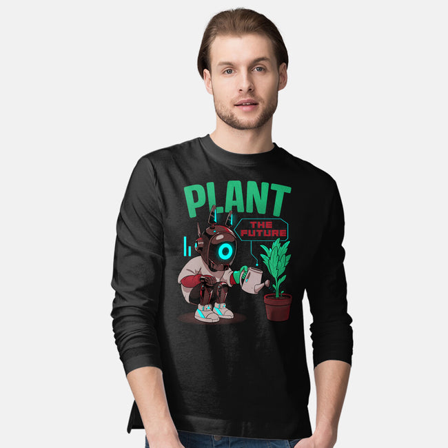 Plant The Future-Mens-Long Sleeved-Tee-Bruno Mota