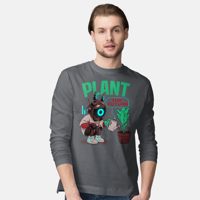 Plant The Future-Mens-Long Sleeved-Tee-Bruno Mota