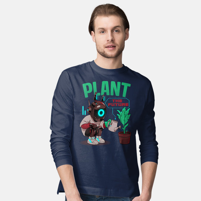 Plant The Future-Mens-Long Sleeved-Tee-Bruno Mota