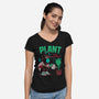 Plant The Future-Womens-V-Neck-Tee-Bruno Mota
