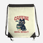 Caffeine And Mental Instability-None-Drawstring-Bag-Popnotic
