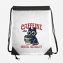 Caffeine And Mental Instability-None-Drawstring-Bag-Popnotic