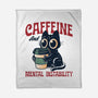 Caffeine And Mental Instability-None-Fleece-Blanket-Popnotic