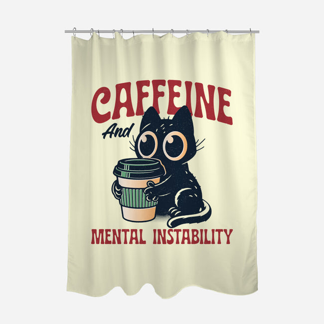 Caffeine And Mental Instability-None-Polyester-Shower Curtain-Popnotic