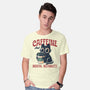 Caffeine And Mental Instability-Mens-Basic-Tee-Popnotic