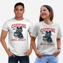 Caffeine And Mental Instability-Unisex-Basic-Tee-Popnotic