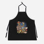 Cowabunga Couch Party-Unisex-Kitchen-Apron-Popnotic