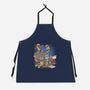 Cowabunga Couch Party-Unisex-Kitchen-Apron-Popnotic