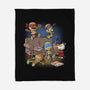 Cowabunga Couch Party-None-Fleece-Blanket-Popnotic