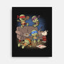 Cowabunga Couch Party-None-Stretched-Canvas-Popnotic